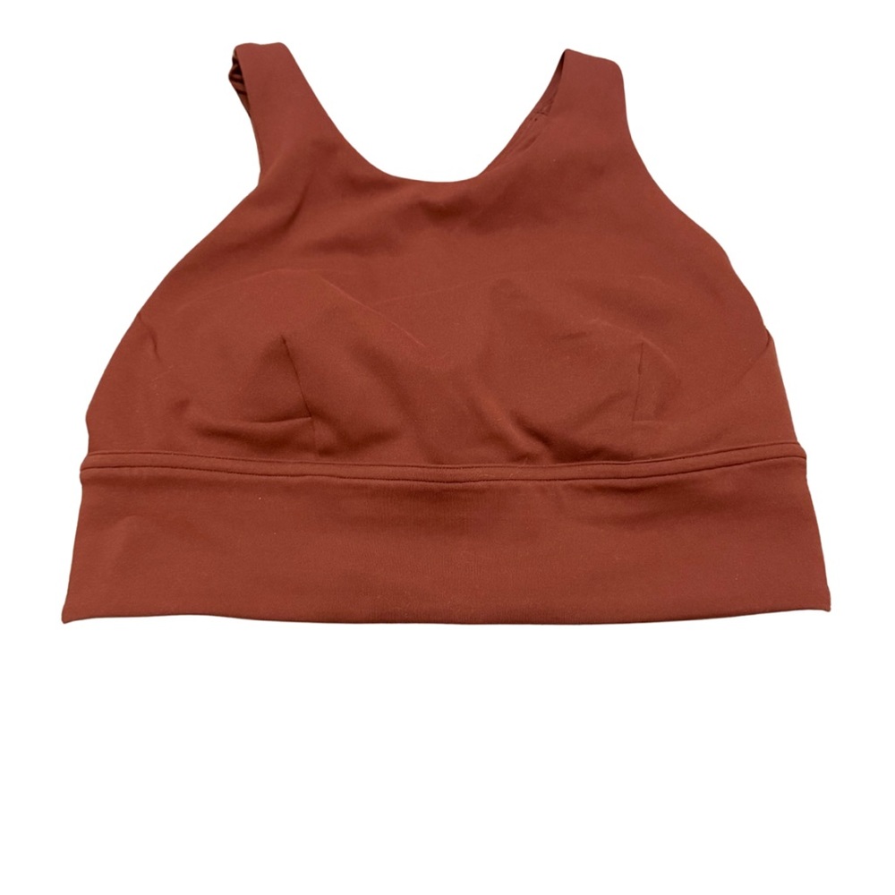 Lululemon Wunder Train Longline Bra Brown Size 6 Medium Support C/D - Picture 11 of 16